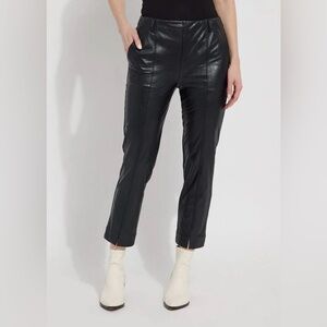 Lysse New York Women’s Andrea Crop Vegan Leather Trouser